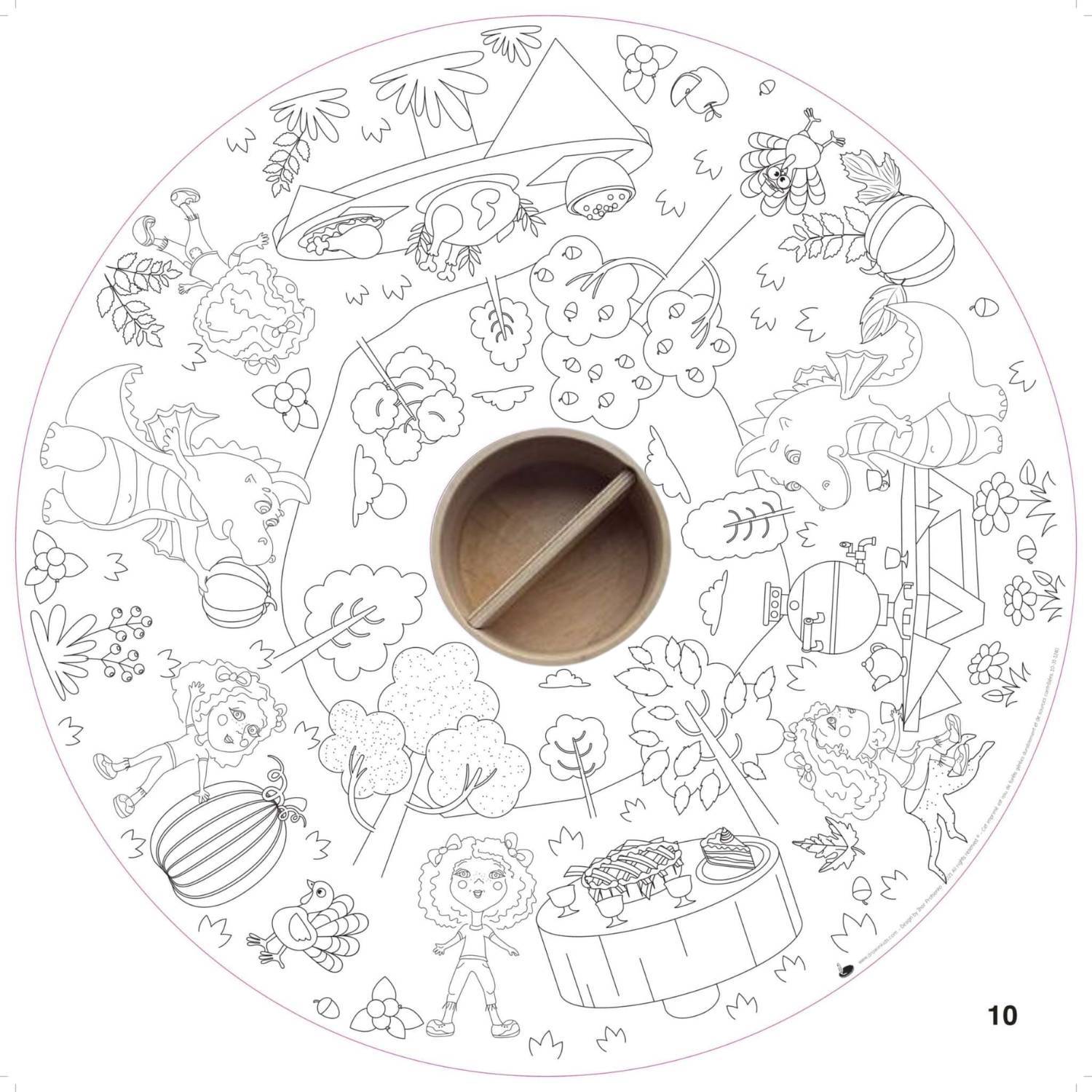 Drawin'Kids Drawin'Kids Navulling van 20 witte vellen voor Drawin'table Home Edition - Adventure Mates - Decomusy