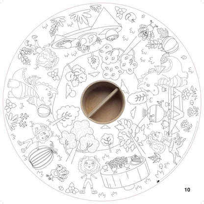 Drawin'Kids Drawin'Kids Navulling van 20 witte vellen voor Drawin'table Home Edition - Adventure Mates - Decomusy