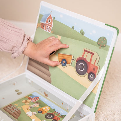 Little Dutch Little Dutch Magnetisch speelbord Little Farm FSC - Decomusy