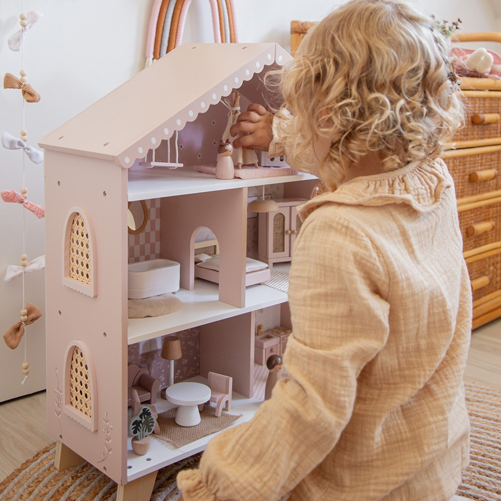 Label Label Doll House - Poppenhuis - Pink