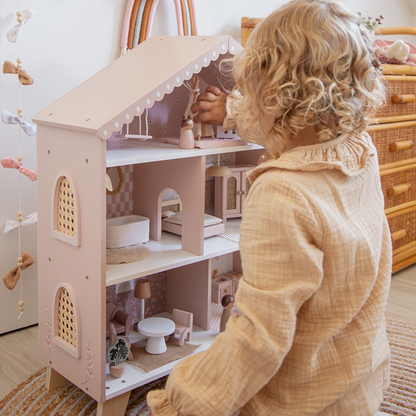 Label Label Doll House - Poppenhuis - Pink