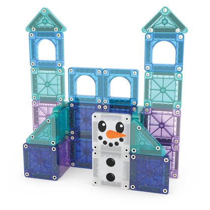 Magna-Tiles MAGNA-TILES® Winter Wonder Reisset, 26-Delige Magnetische Bouwset - Decomusy