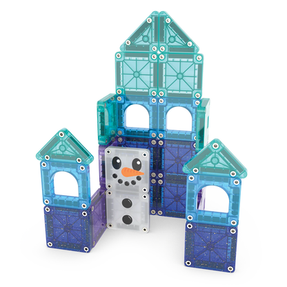 Magna-Tiles MAGNA-TILES® Winter Wonder Reisset, 26-Delige Magnetische Bouwset - Decomusy