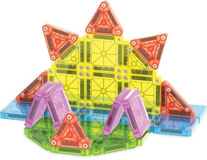 Magna-Tiles MAGNA-TILES® Reisset - Travel Set Deluxe - 55 stuks - Decomusy