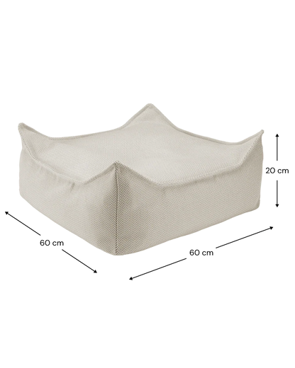 Wigiwama Wigiwama Pouffe Square Ottoman Outdoor - Terra - Decomusy