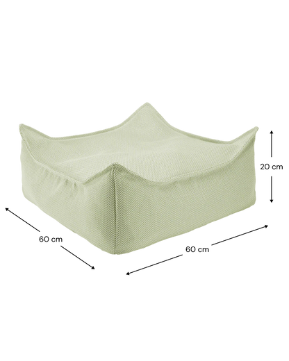 Wigiwama Wigiwama Pouffe Square Ottoman Outdoor - Herba - Decomusy