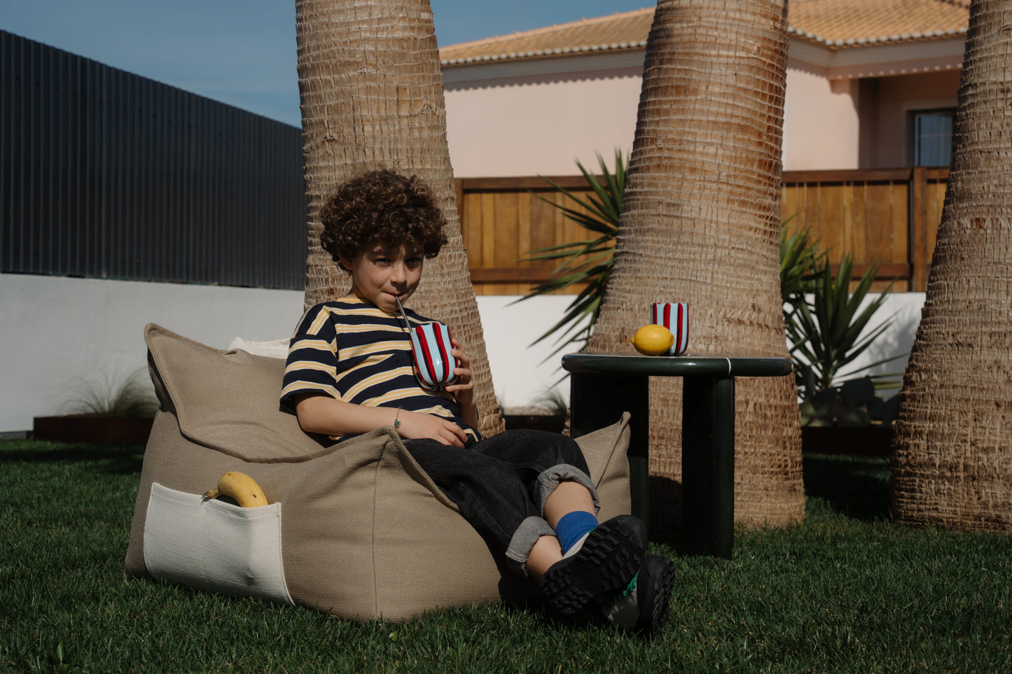 Wigiwama Wigiwama Beanbag Chair Outdoor - Dune - Decomusy