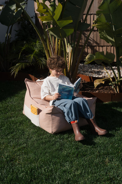 Wigiwama Wigiwama Beanbag Chair Outdoor - Seashell - Decomusy