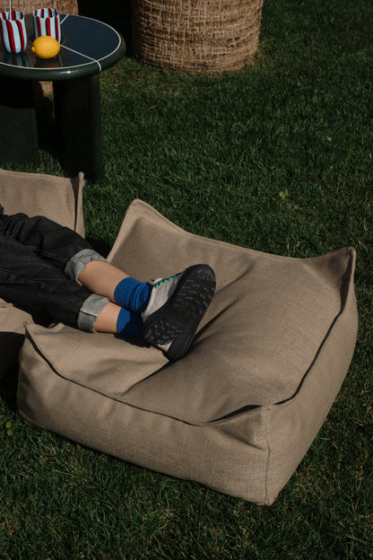 Wigiwama Wigiwama Pouffe Square Ottoman Outdoor - Dune - Decomusy