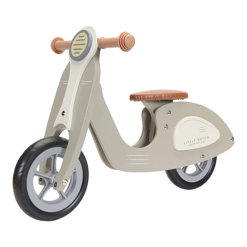 Little Dutch Little Dutch Loopscooter olive FSC - Decomusy