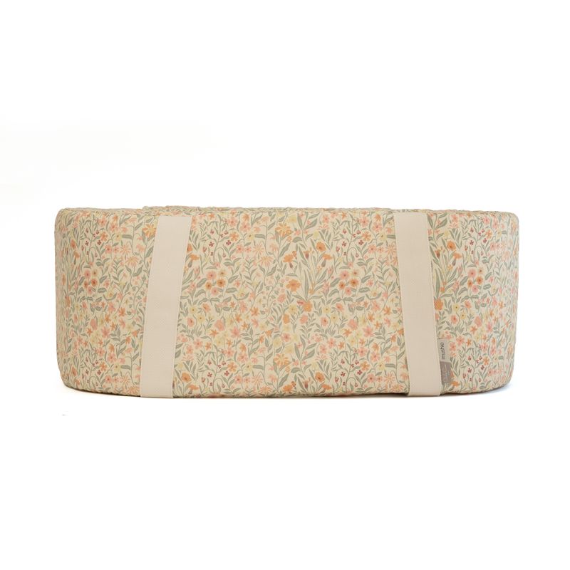 Charlie Crane KUKO Moses Basket - Mushie Pastel Bloom