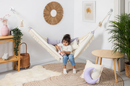 Moje. Moje. Hangmat - Lila - Decomusy