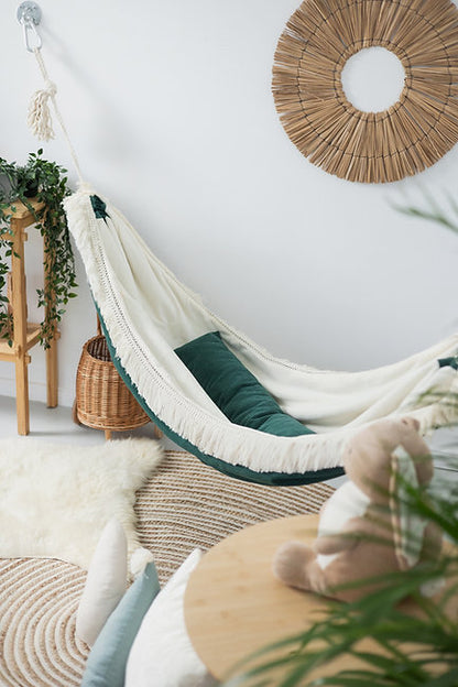 Moje. Moje. Hangmat - Emerald Frill - Decomusy