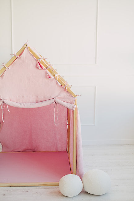 Moje. Moje. Playhouse Speelhuisje Scandi - Pink - Decomusy