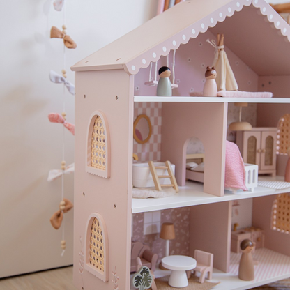 Label Label Doll House - Poppenhuis - Pink