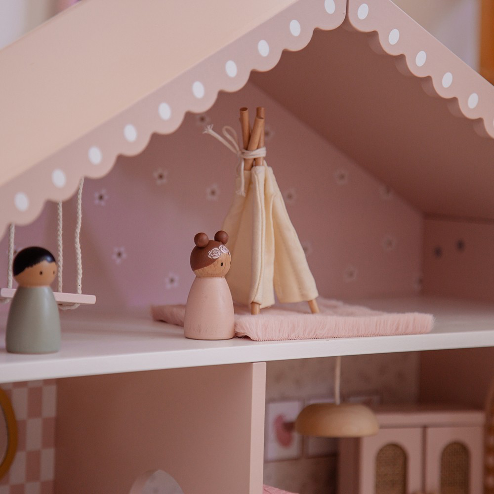 Label Label Doll House - Poppenhuis - Pink