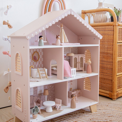 Label Label Doll House - Poppenhuis - Pink