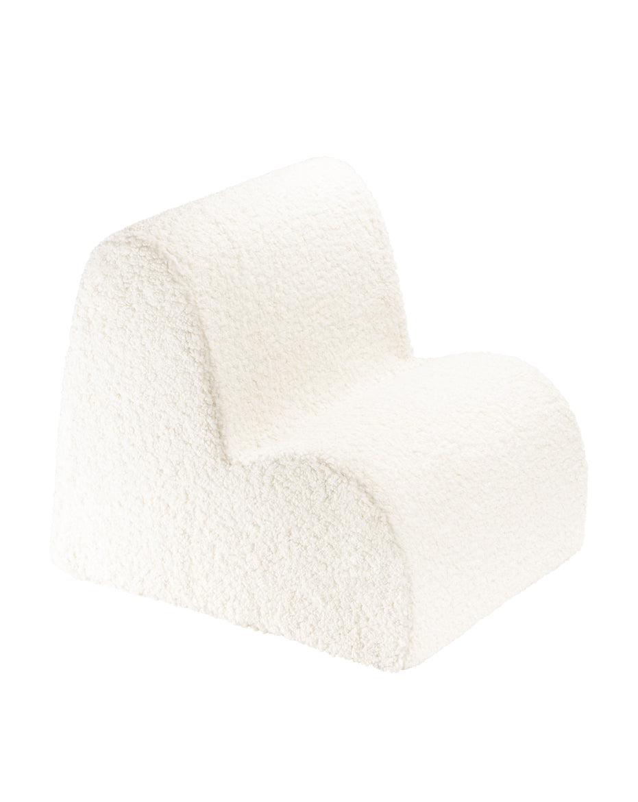 Wigiwama Wigiwama Cloud Beanbag Chair Kinderfauteuil - Cream - Decomusy