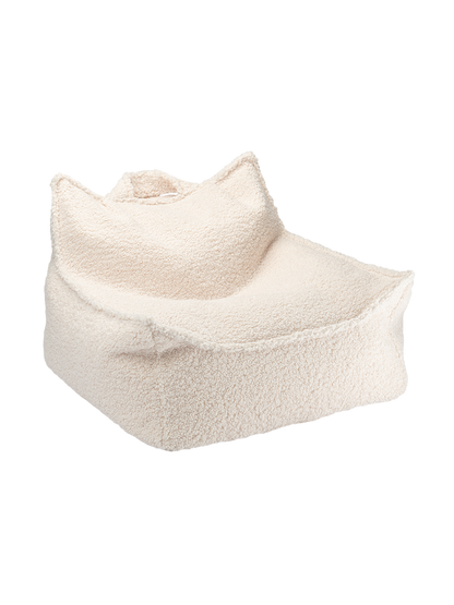 Wigiwama Wigiwama Beanbag Chair - Cream White - Decomusy