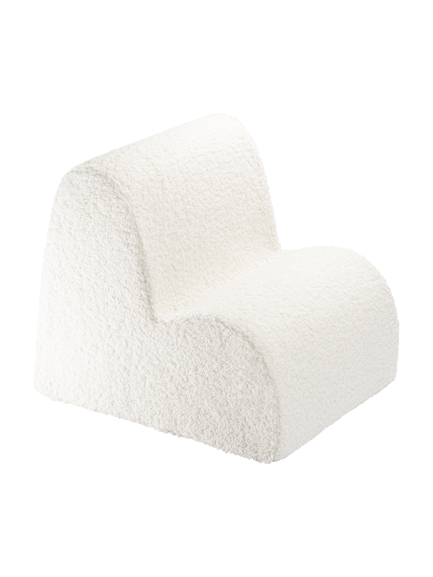 Wigiwama Wigiwama Cloud Beanbag Chair Kinderfauteuil - Cream - Decomusy