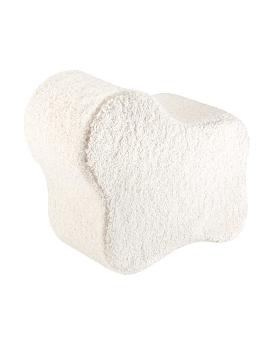 Wigiwama Wigiwama Cloud Pouffe Poef - Cream White - Decomusy