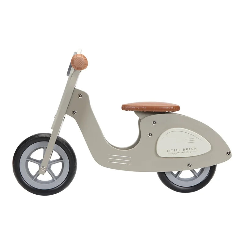 Little Dutch Little Dutch Loopscooter olive FSC - Decomusy