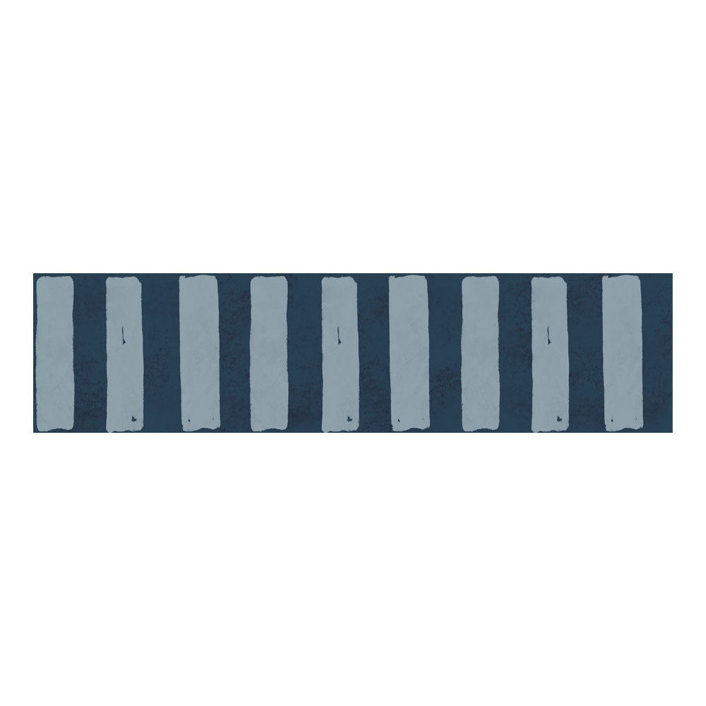 Dekornik Behangrand Border Spanish stripes Blue