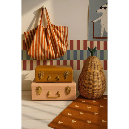 Dekornik Behangrand Border Nostalgia Beige Red