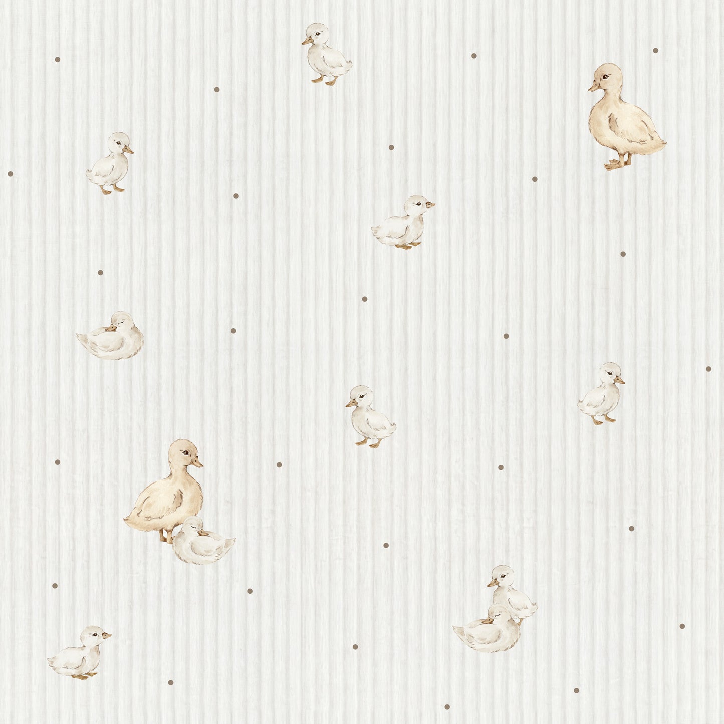 Dekornik Dekornik Vliesbehang Ducklings Cute - Decomusy
