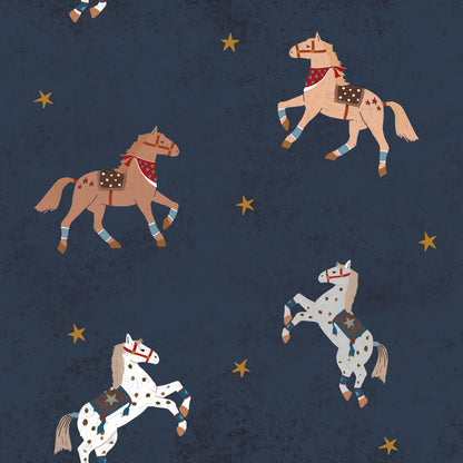 Dekornik Vliesbehang - Spanish horses