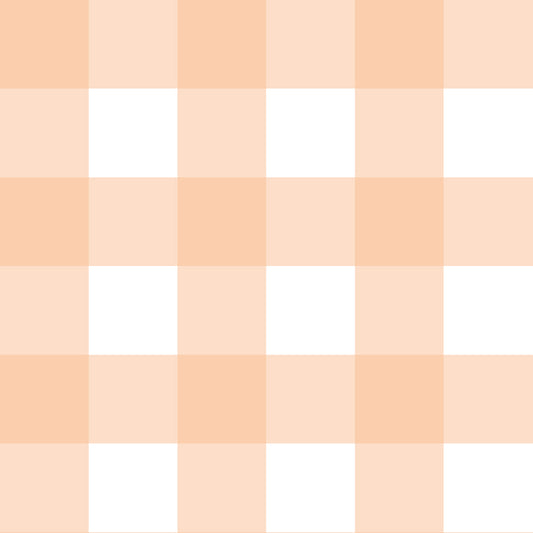 Dekornik Dekornik Behang - Check Peach - Decomusy