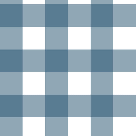 Dekornik Dekornik Behang - Check Navy Blue - Decomusy