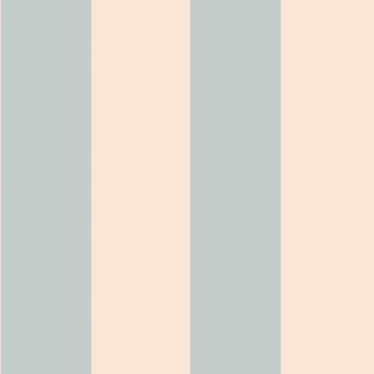 Dekornik Dekornik Behang - Vintage Blue & Beige - Decomusy