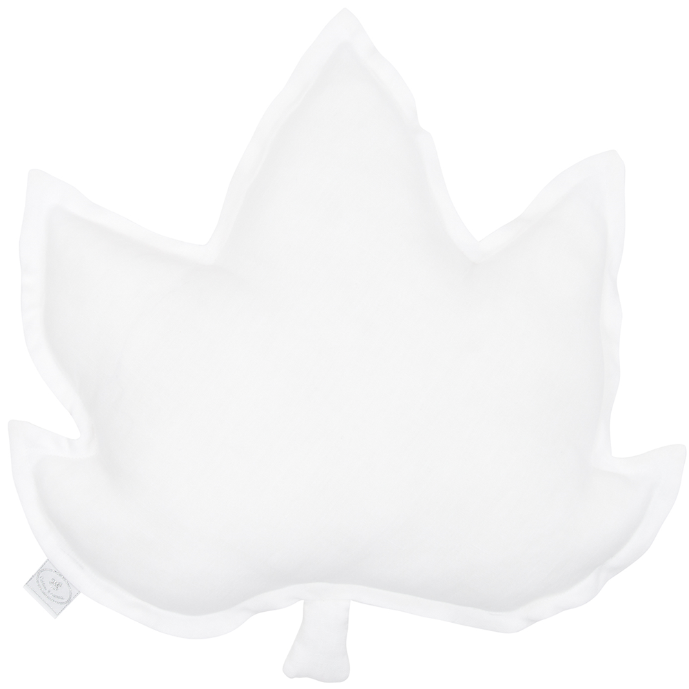 Cotton & Sweets Maple Leaf Sierkussen "White"