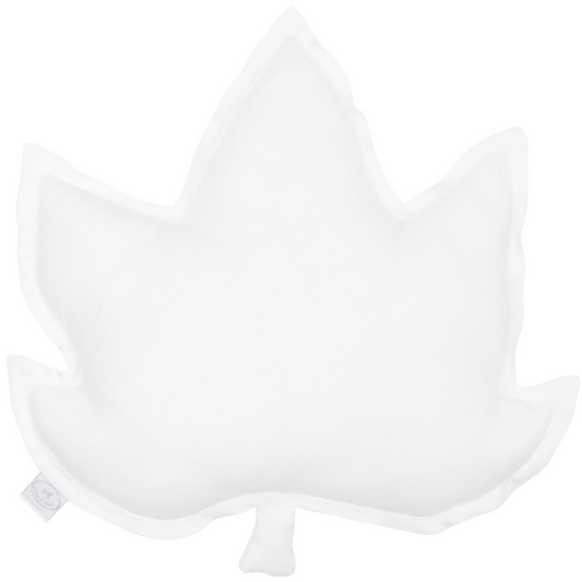 Cotton & Sweets Maple Leaf Sierkussen "White"