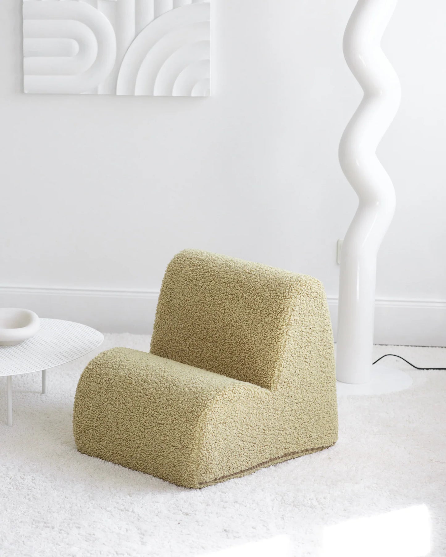 Wigiwama Wigiwama Cloud Beanbag Chair Kinderfauteuil - Matcha - Decomusy