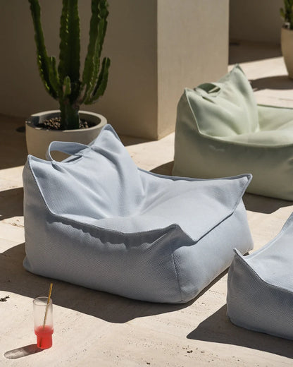 Wigiwama Wigiwama Beanbag Chair Outdoor - Azure - Decomusy