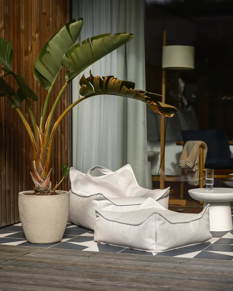 Wigiwama Wigiwama Pouffe Square Ottoman Outdoor - Terra - Decomusy