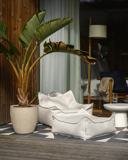 Wigiwama Wigiwama Pouffe Square Ottoman Outdoor - Terra - Decomusy