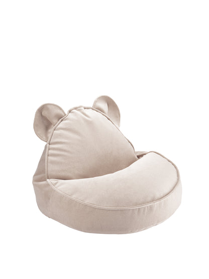 Wigiwama Wigiwama Bear Beanbag Chair Poef - Dusty Beige - Decomusy