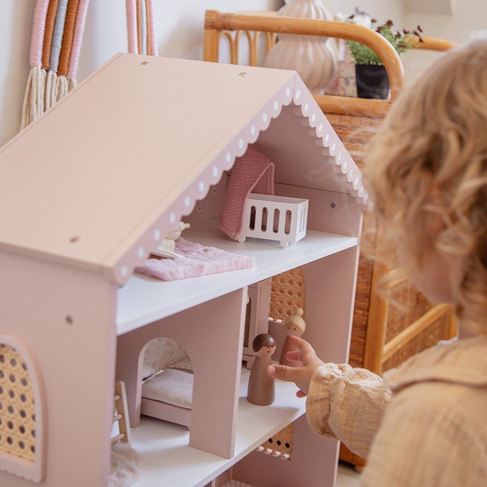 Label Label Doll House - Poppenhuis - Pink