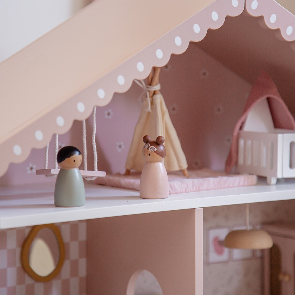 Label Label Doll House - Poppenhuis - Pink