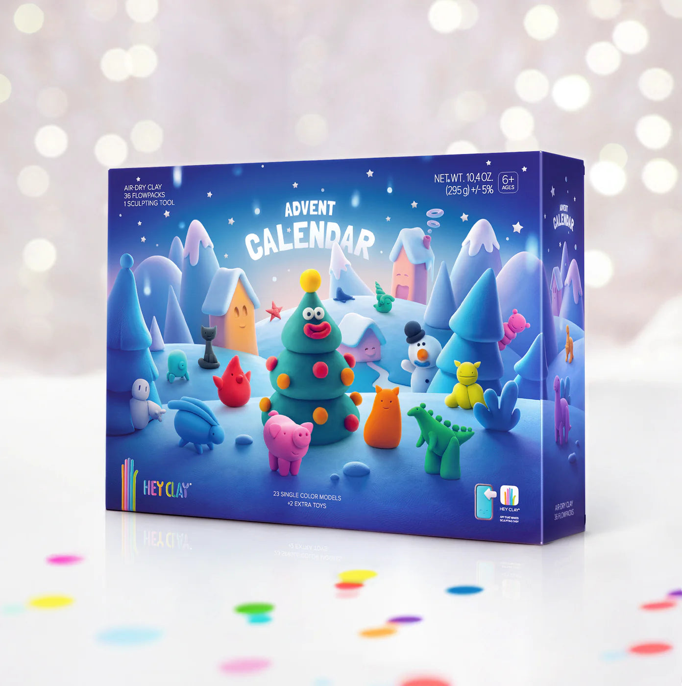 Hey Clay HeyClay boetseerklei Advent Calender 2025 - LIMITED EDITION - Decomusy