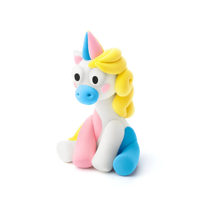 Hey Clay Hey Clay boetseerklei Unicorns - 15 pack - Decomusy