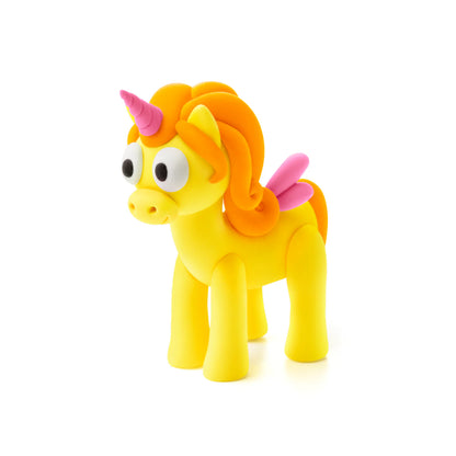 Hey Clay Hey Clay boetseerklei Unicorns - 15 pack - Decomusy