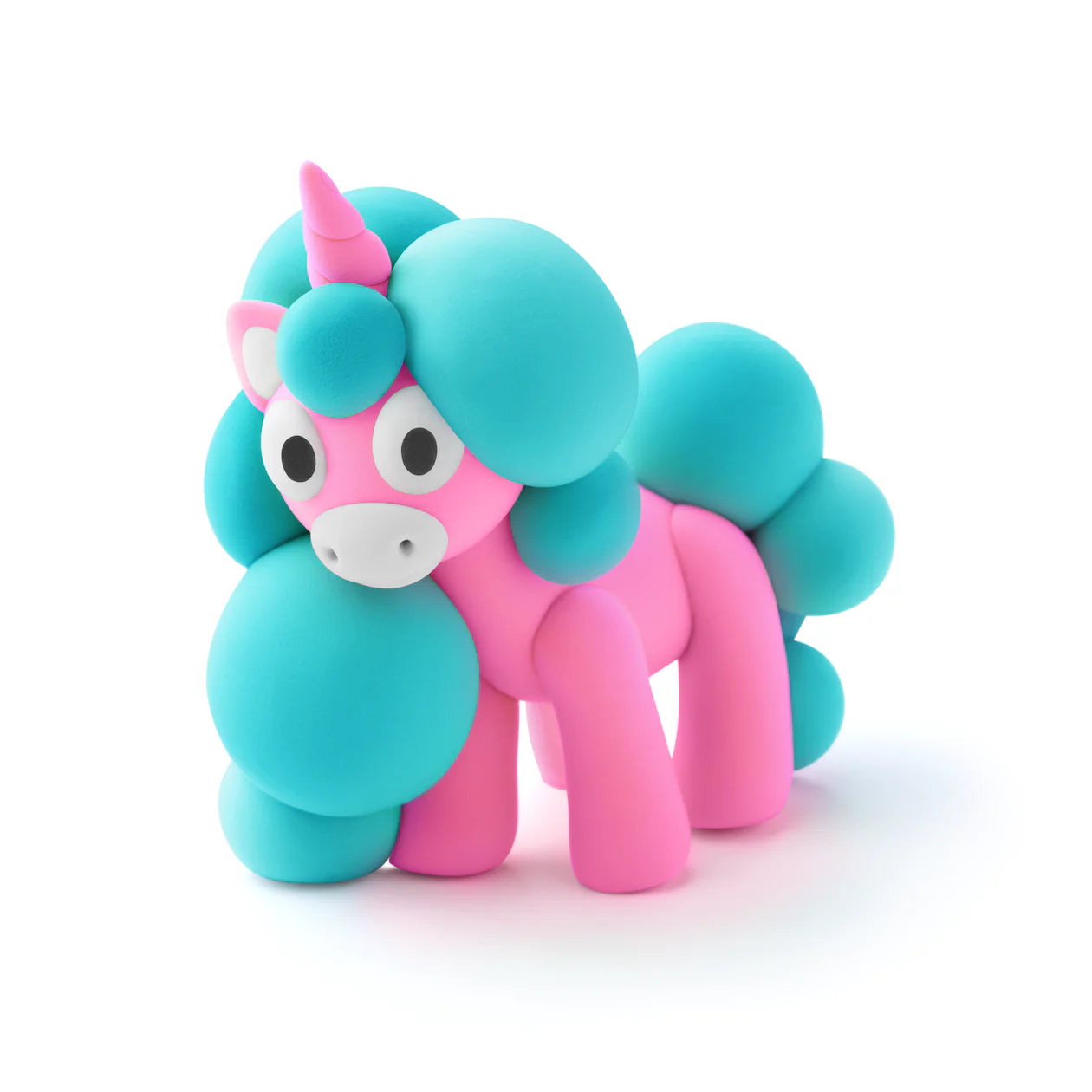 Hey Clay Hey Clay boetseerklei Unicorns - 15 pack - Decomusy