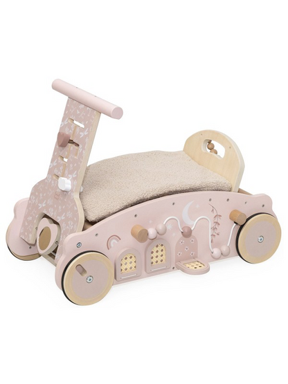 Label Label 3-in-1 Rocker, Walker and Car - Pink