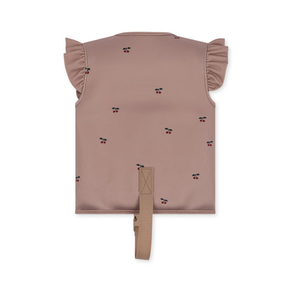 Konges Slojd Konges Sløjd Neoprene Zwemvest Frill - Cherry - 2-3 jaar - Decomusy