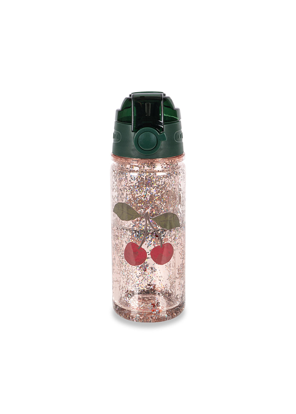 Konges Slojd Konges Sløjd Drinkfles Glitter Bottle - Cherry Glitter - Decomusy