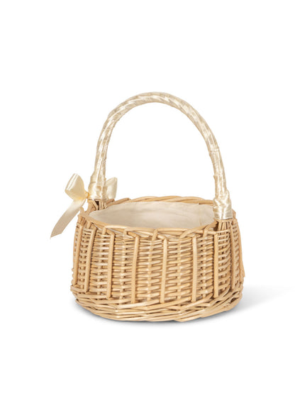 Konges Slojd Konges Slojd Rieten Mandje Celebration Basket - Eggnog - Decomusy